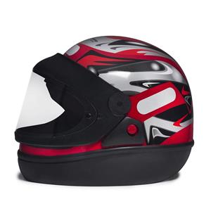 Capacete San Marino Grafic Vermelho - Tam 56