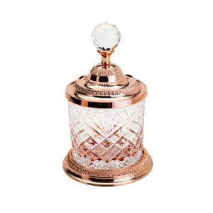 Pote Rojemac Lyor em Cristal Rosé - 16cm