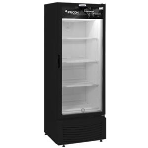 Expositor de Bebidas Vertical Fricon VCFM402 1 Porta 402L Preto - 220V