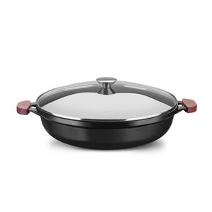 Panela Disco MTA Alta em Ferro Fundido 6,9L - Preta