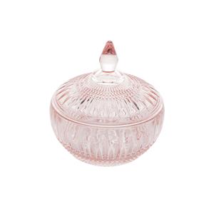 Bomboniere Rojemac Wolff Queen em Cristal - Rosa