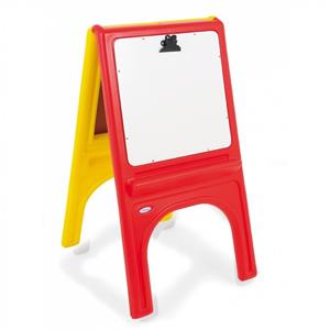 Quadro Escolar Infantil Xalingo 2 em 1 - Vermelho/Amarelo