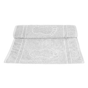 Toalha de Piso Camesa Pegada 100% Algodão - Branca