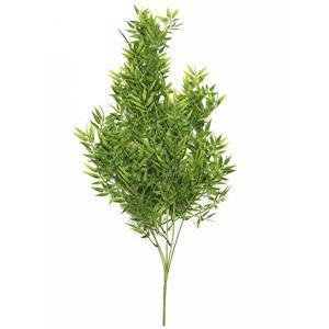 Planta Artificial Encanel Folhas de Bambu Verde - 82cm