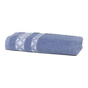 Toalha de Banho Santista Prata Diamond 100% Algodão - Azul