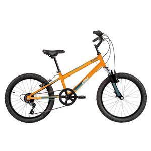 Bicicleta Infantojuvenil Aro 20 Caloi Snap 7 Marchas com Freio V-Brake - Amarela