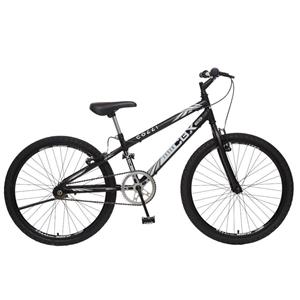 Bicicleta Aro 24 Colli Force One com Freio V-Brake - Preto Fosco