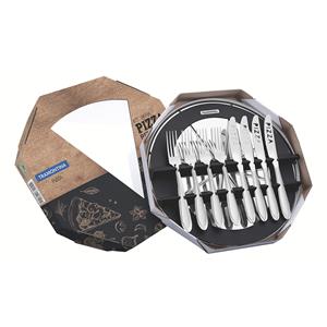 Kit Pizza Tramontina Laguna 9 Peças em Aço Inox