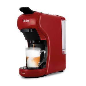 Cafeteira Expresso Philco PCF19VP Multicápsulas 600ml Vermelha - 110V