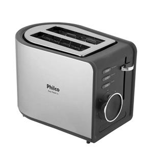 Torradeira Philco Easy Toast Preta - 220V