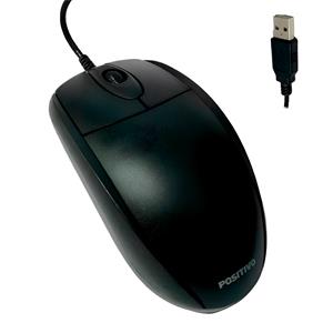 Mouse Positivo 3BT 1000 DPI - Preto