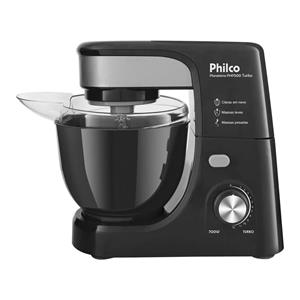 Batedeira Planetária Philco Turbo PHP500P 700W 12 Velocidades Preta - 220V