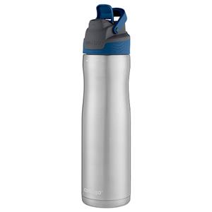 Garrafa Térmica Invicta Autoseal Chill 710ml - Inox/Azul Monaco