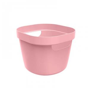 Cesto Organizador Martiplast Cube Flex em Polipropileno 4L - Rosa