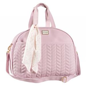 Bolsa Maternidade Batistela Baby Quebec Média 100% PVC - Rosa