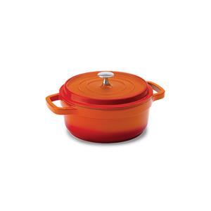 Caçarola Mundial Studio Hercules em Alumínio com Revestimento Cerâmico 2,4L - Laranja