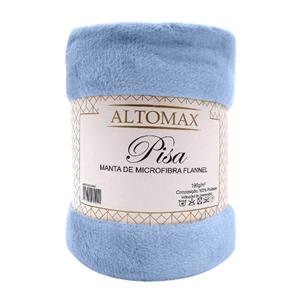 Manta Casal Altomax Pisa 100% Poliéster - Cores Sortidas