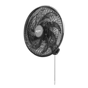 Ventilador de Parede Dômina Eco Oscilante Practice 60cm 250W 8 Pás Preto - 220V